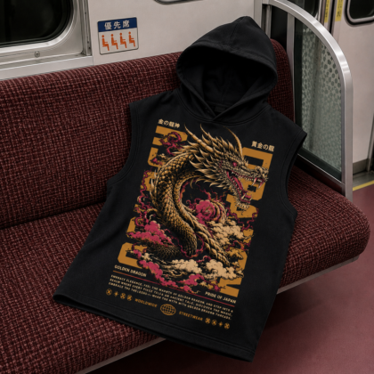 ESQUELETO CON CAPOTA GOLDEN DRAGON