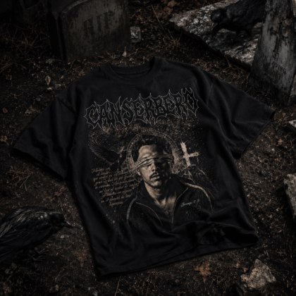 CAMISETA HOMENAJE CANSERBERO